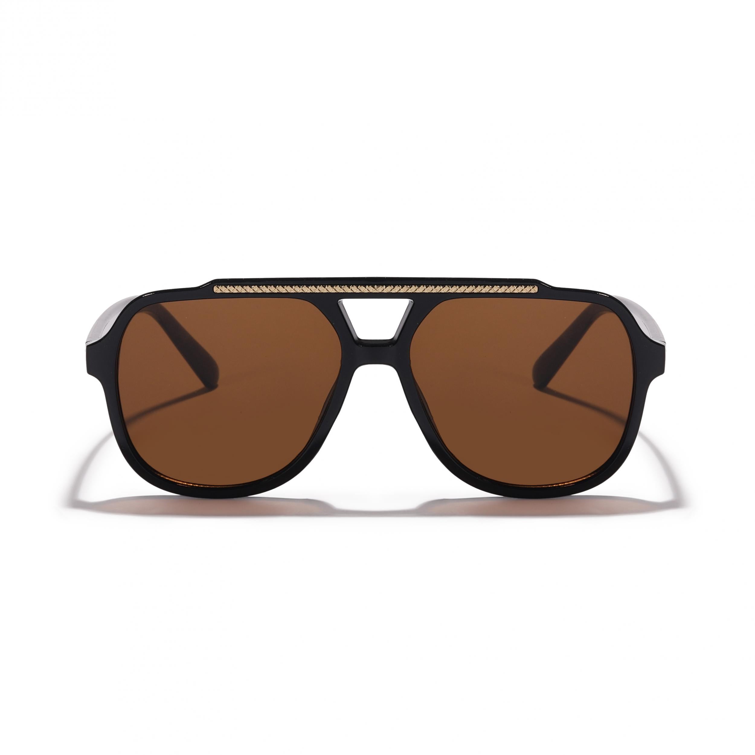 Top Bar Aviator Sunglasses For Men Women Gradient Lens UV400