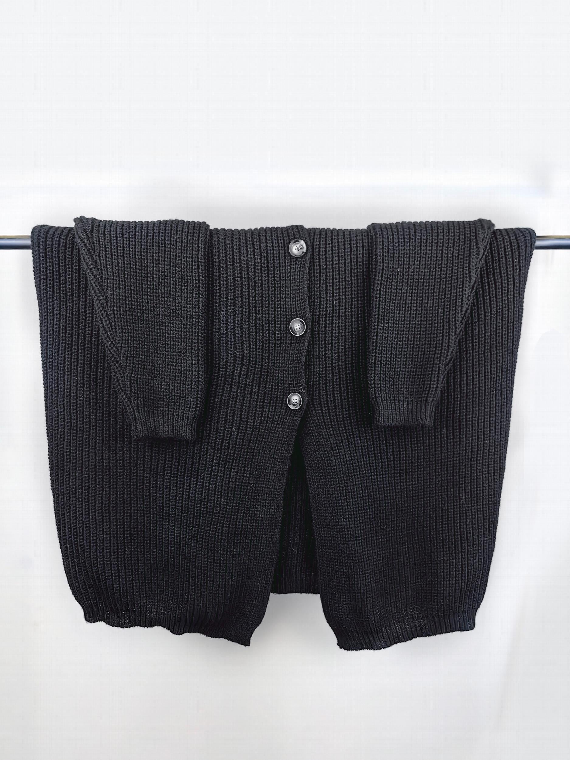  Solid Long Sleeve Cardigan With Pockets