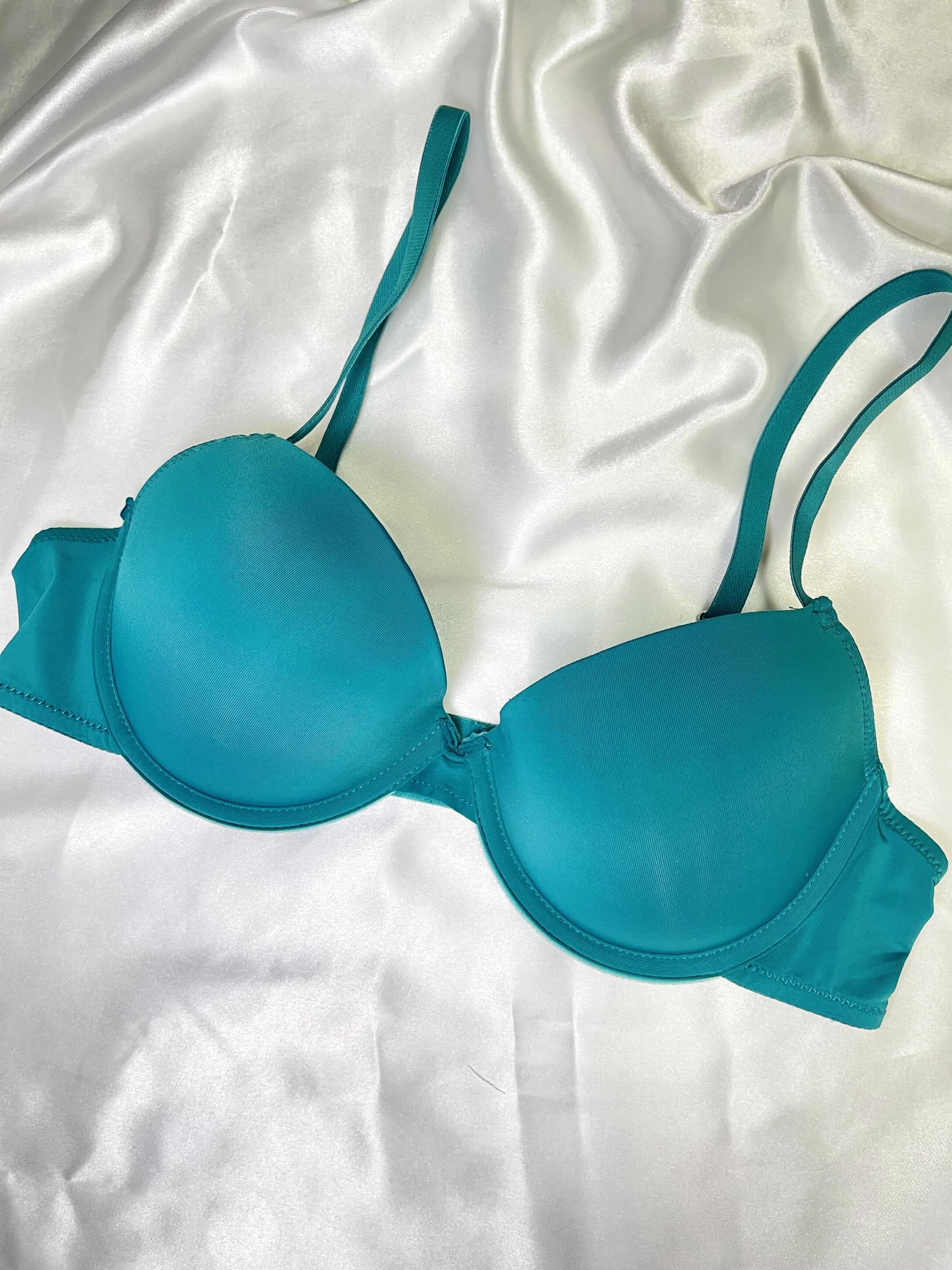 3pcs Solid T Shirt Bras Push Up Bra Women's Lingerie & Underwear