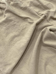  Floral Print Button Decor Elastic Pants