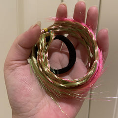 Gradient Braid Hair Ring for Kids