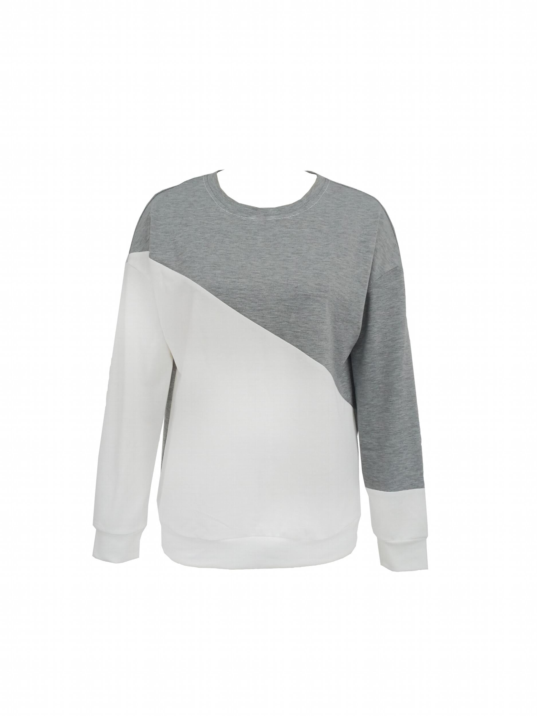 Casual Crew Neck Sweatshirt for Spring & Fall Women's Clothing