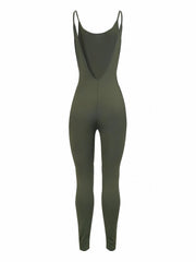 Spaghetti Strap Bodycon Jumpsuit