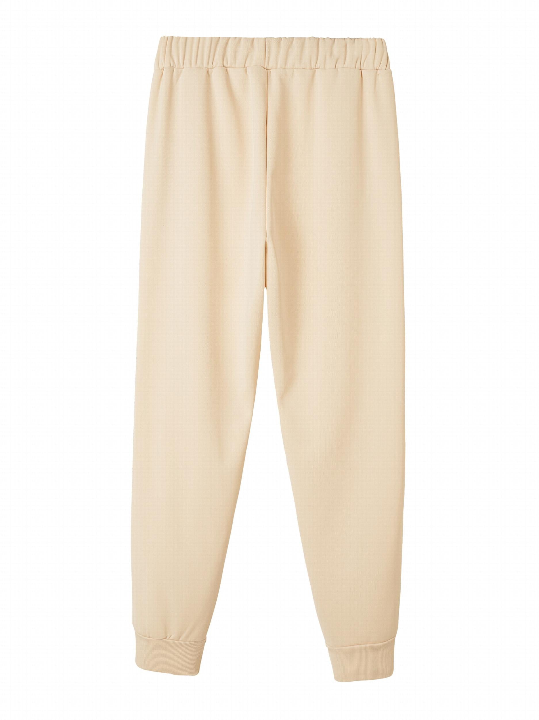 Women's Fleece Lined Joggers with Slogan Print