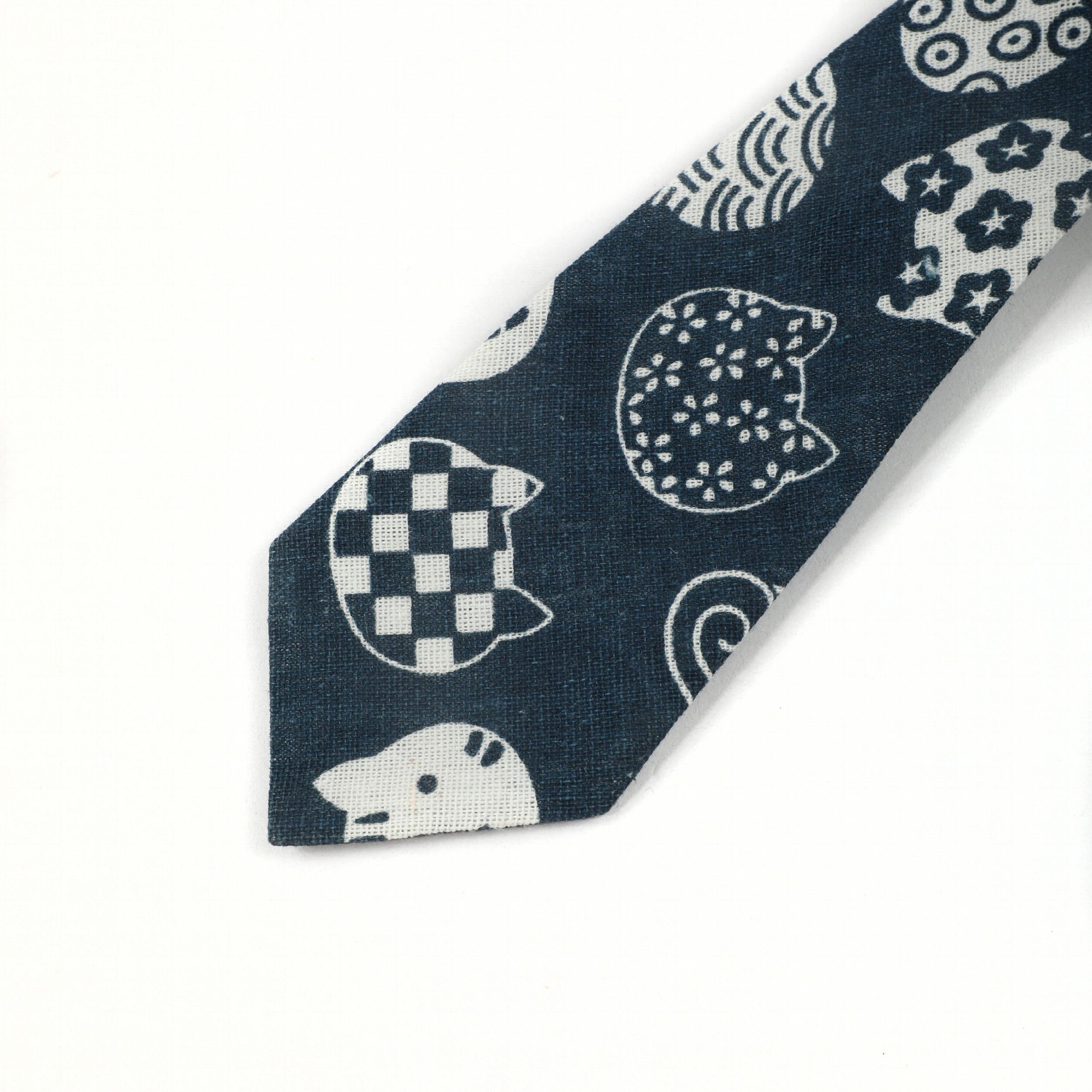 Kids College Style Cartoon Animals Tie - Boys & Girls Students