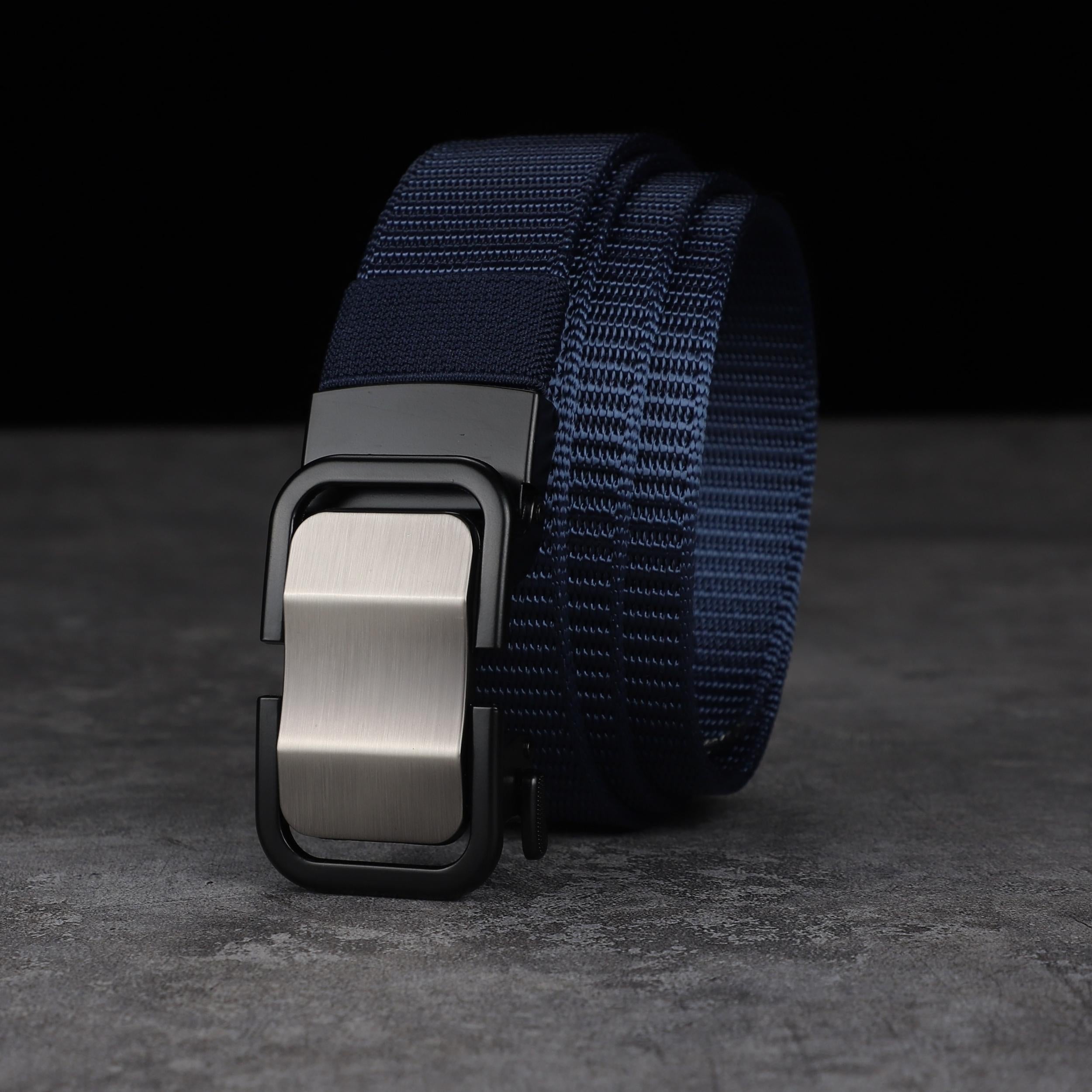 Polyester Alloy Automatic Buckle Belt Casual Versatile Training Belt