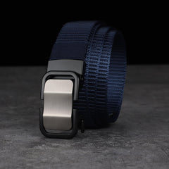 Polyester Alloy Automatic Buckle Belt Casual Versatile Training Belt