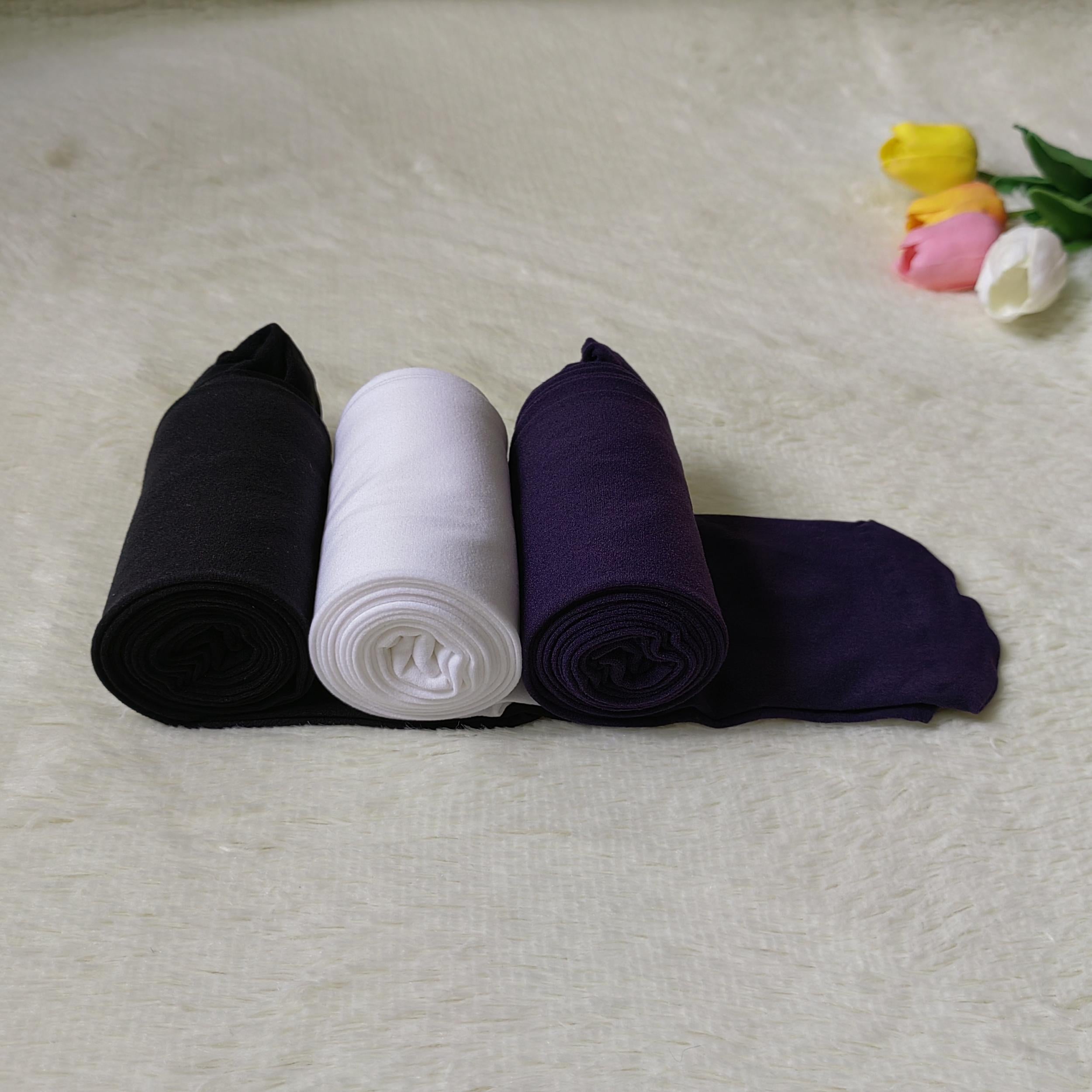 Opaque Elastic Tights High Waist Slim Footed Pantyhose Women's Stockings