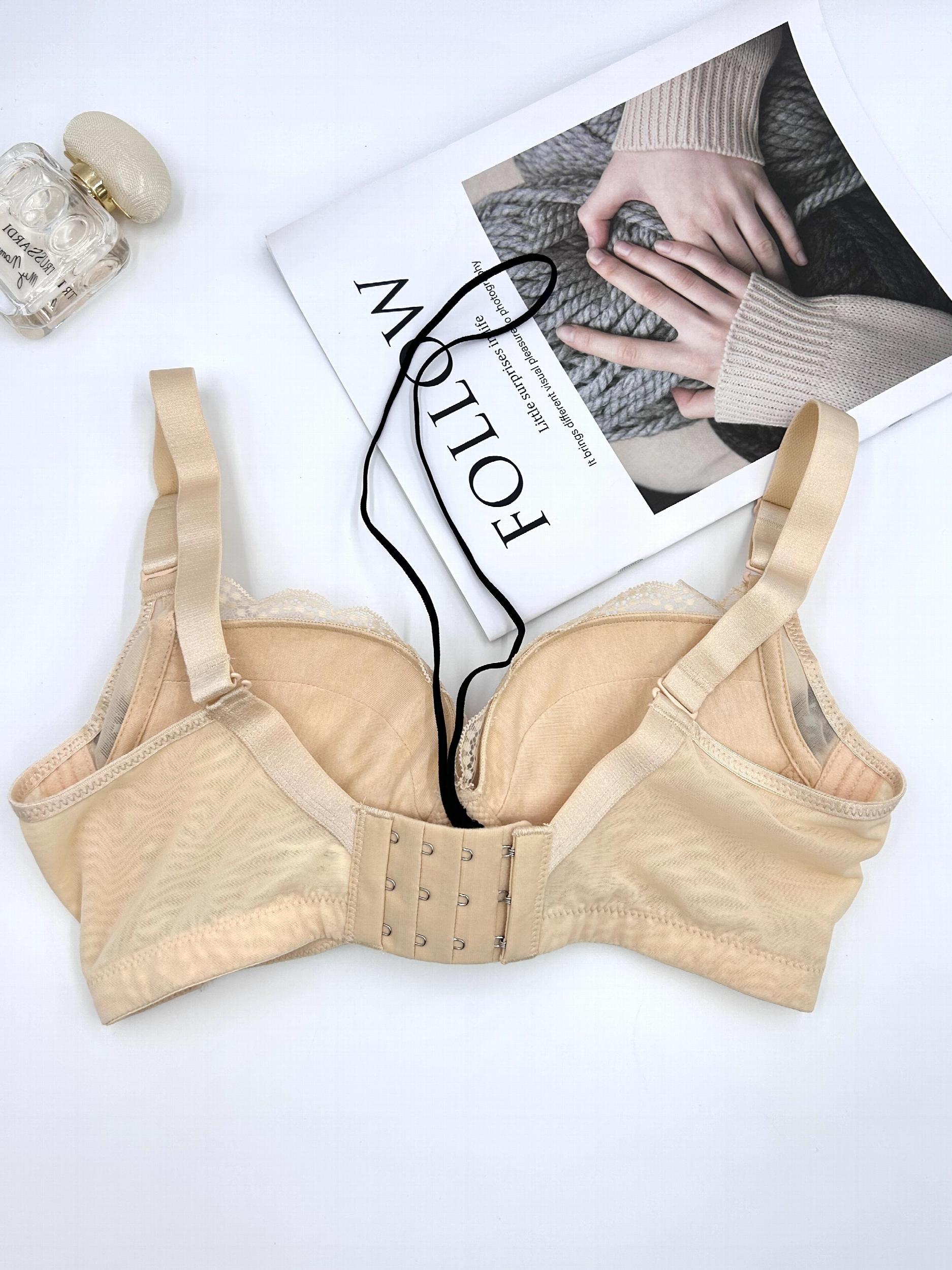 Lace Push Up Bra Breathable Bow Tie Women's Lingerie