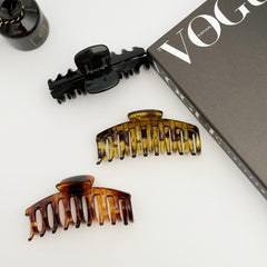 Glossy Oversize Hair Claw Clip Solid Non Slip Strong Hold Grip for Thick Hair