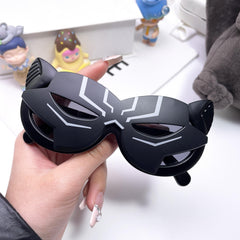 Cartoon Flip Polarized Sunglasses UV Protection Soft Silicone Party Accessory