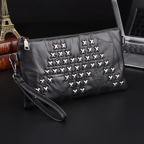 Female Zipper Bag Western Messenger Mini One Shoulder Bag