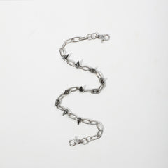 Men's Spiked Iron Chain Pants Chain