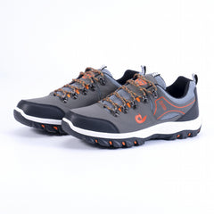Men's Lace Up Durable Hiking Shoes for Outdoor Activities