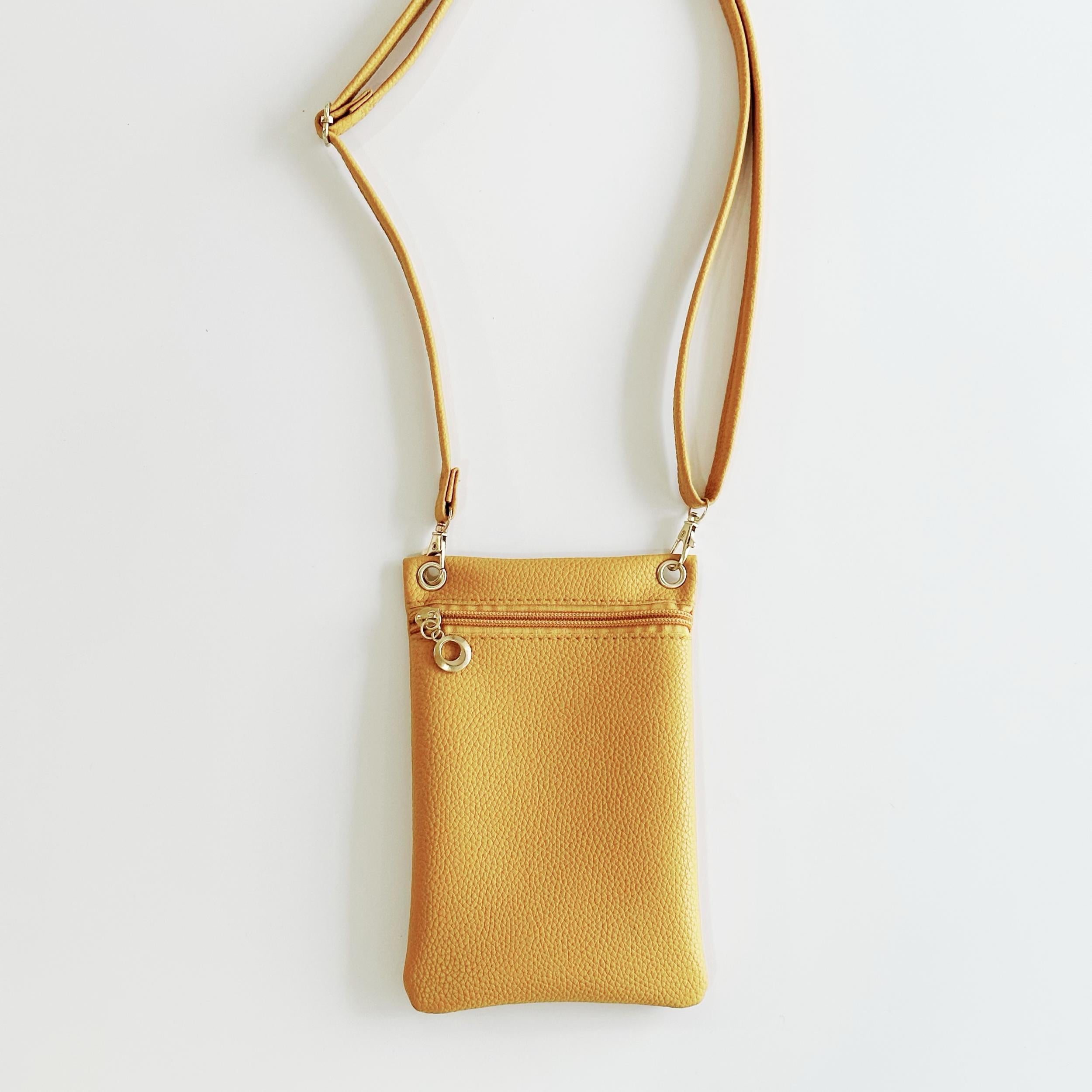 Lychee Pattern Zipper Shoulder Bag for Daily Essentials