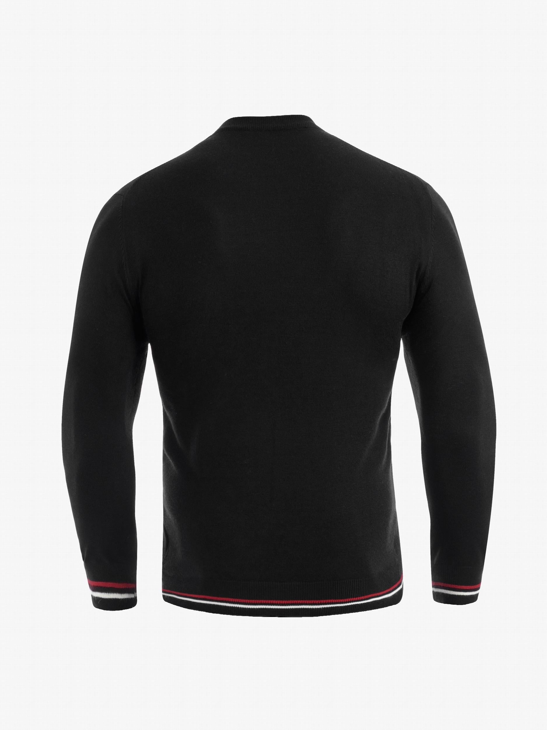 Men's Casual Warm Knitted Solid Sweater
