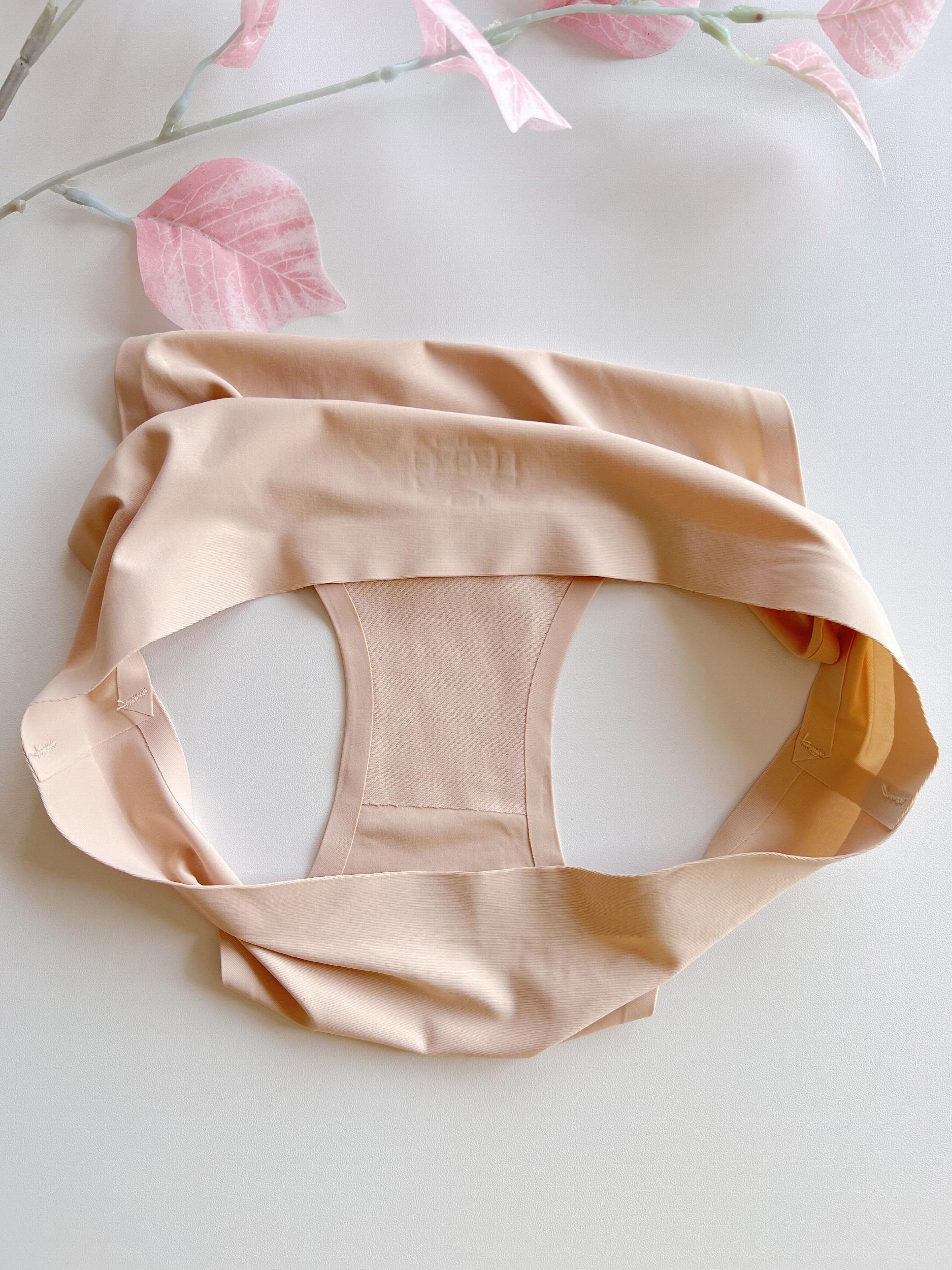 3pcs Seamless Breathable Briefs Lingerie Underwear