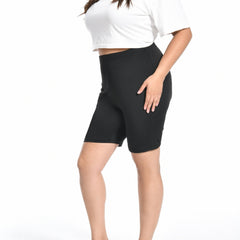  Casual High Rise Skinny Stretch Shorts