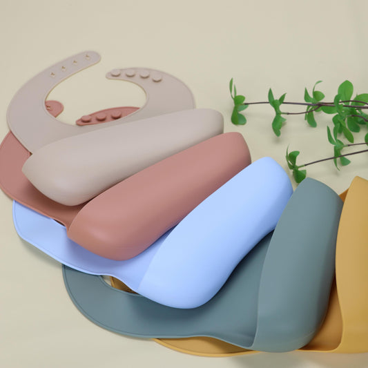 3D Soft Waterproof Feeding Bib for Baby