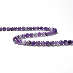 8mm Natural Crystal Long Chain Loose Beads Semi-finished Jewelry