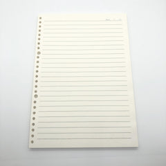 B5 Journal Notebook Refills 26 Holes 60 Sheets