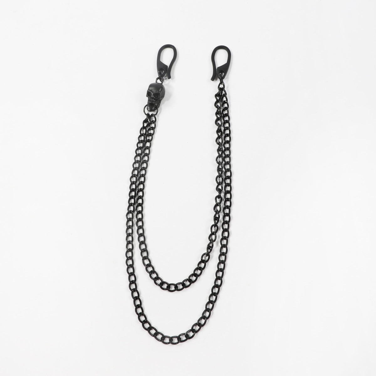 Men's Punk Hip Hop Skull Metal Waist Chain Pants Chain