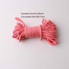 Rope Jewelry Accessories Home Decoration DIY Braided Tapest