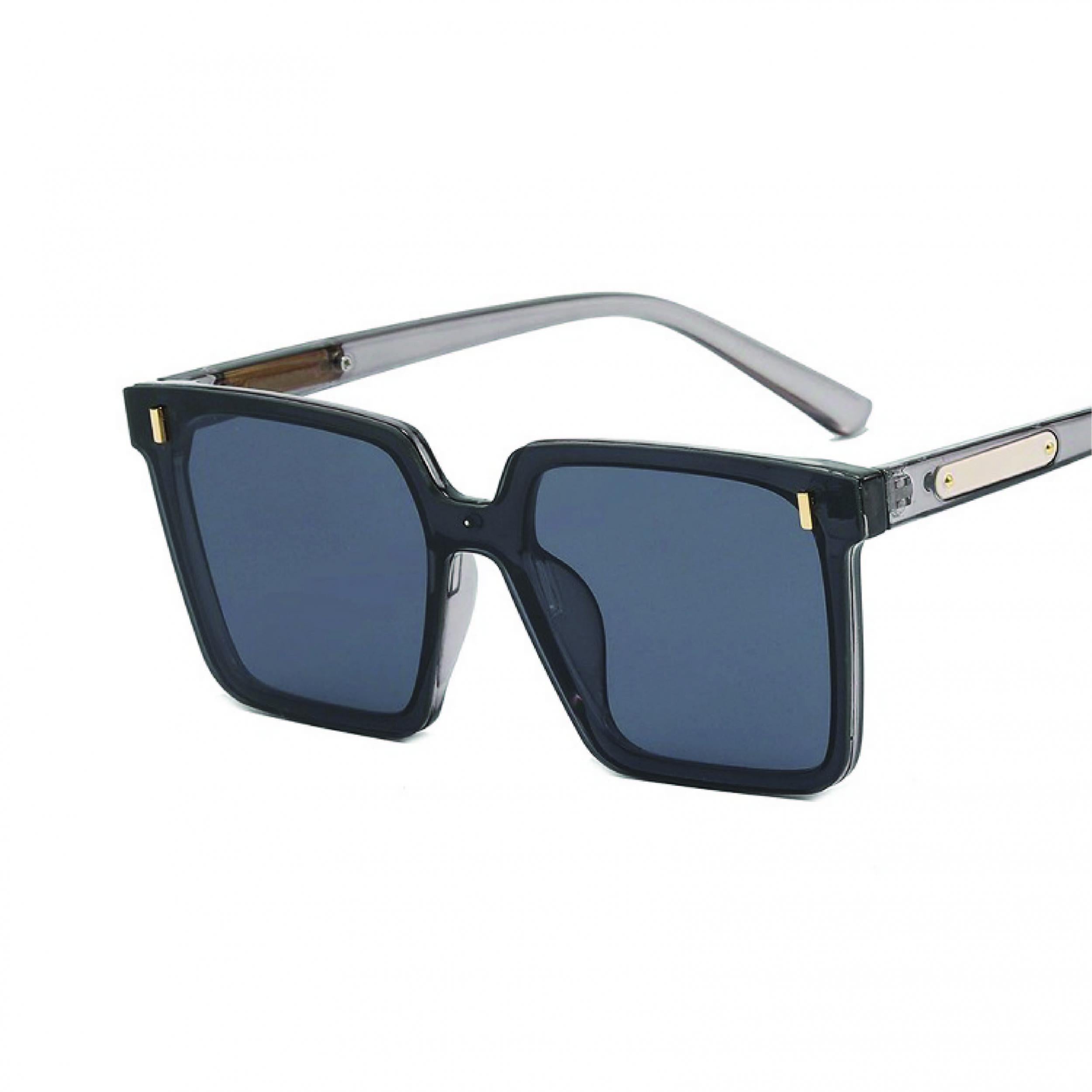 Square Polarized Sunglasses Jelly Frame Glasses UV400