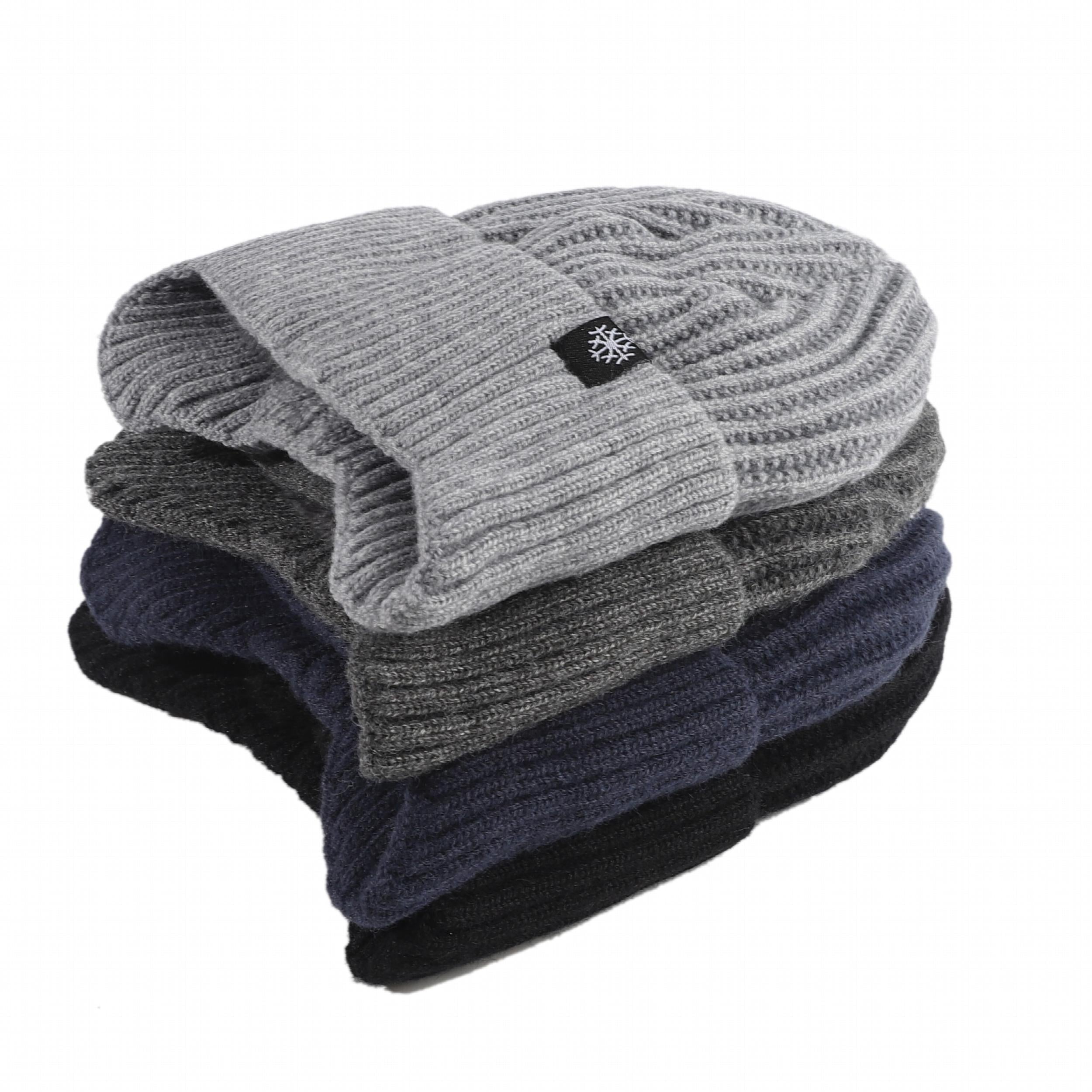 Men's Thermal Knitted Winter Hat & Neck Gaiter Set