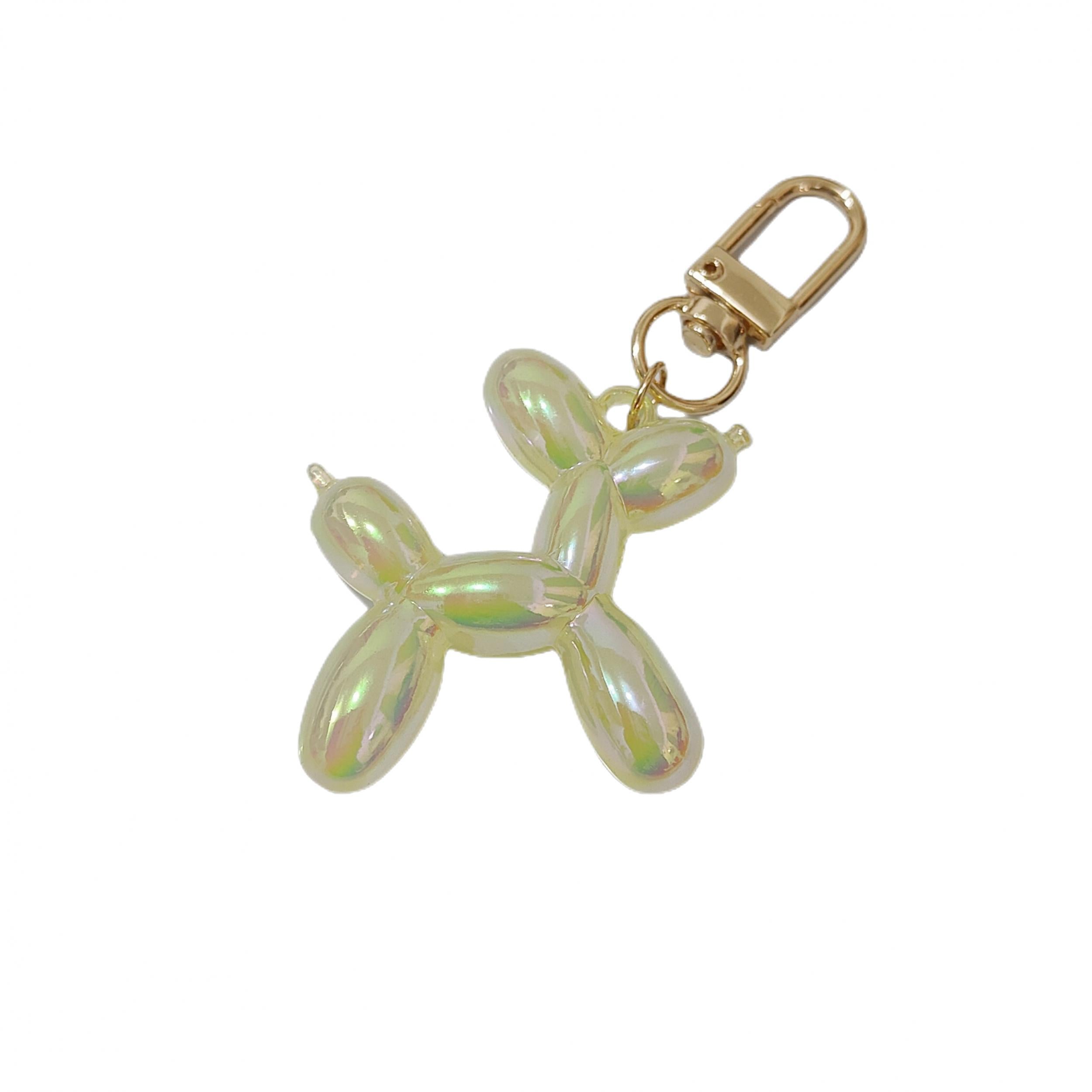 Balloon Dog Keychain Cartoon Animal Series Wallet School Bag Pendant