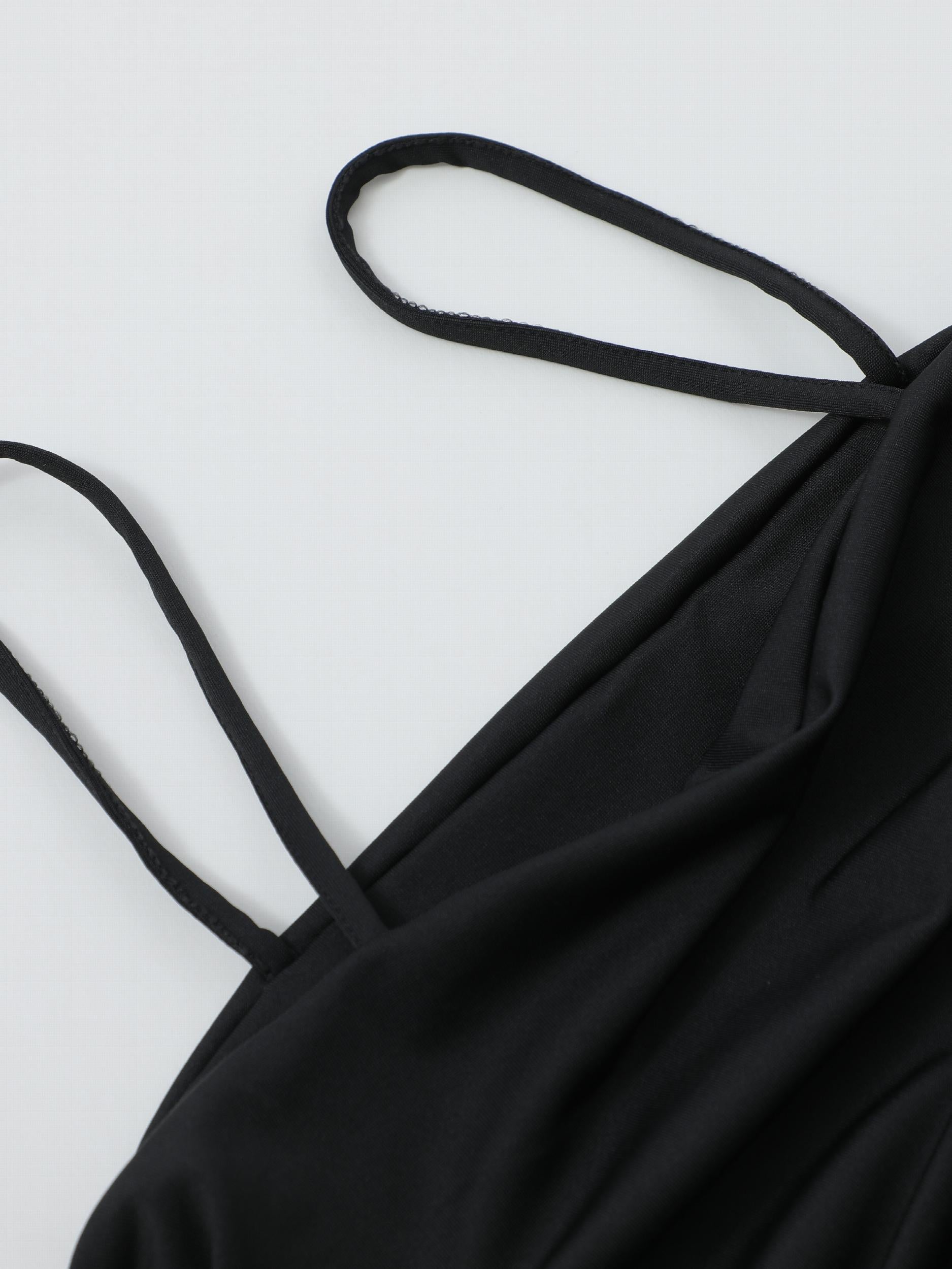 2pcs Bodycon Cami Dress Set Casual for Spring & Summer Women