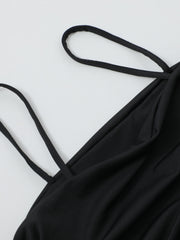 2pcs Bodycon Cami Dress Set Casual for Spring & Summer Women