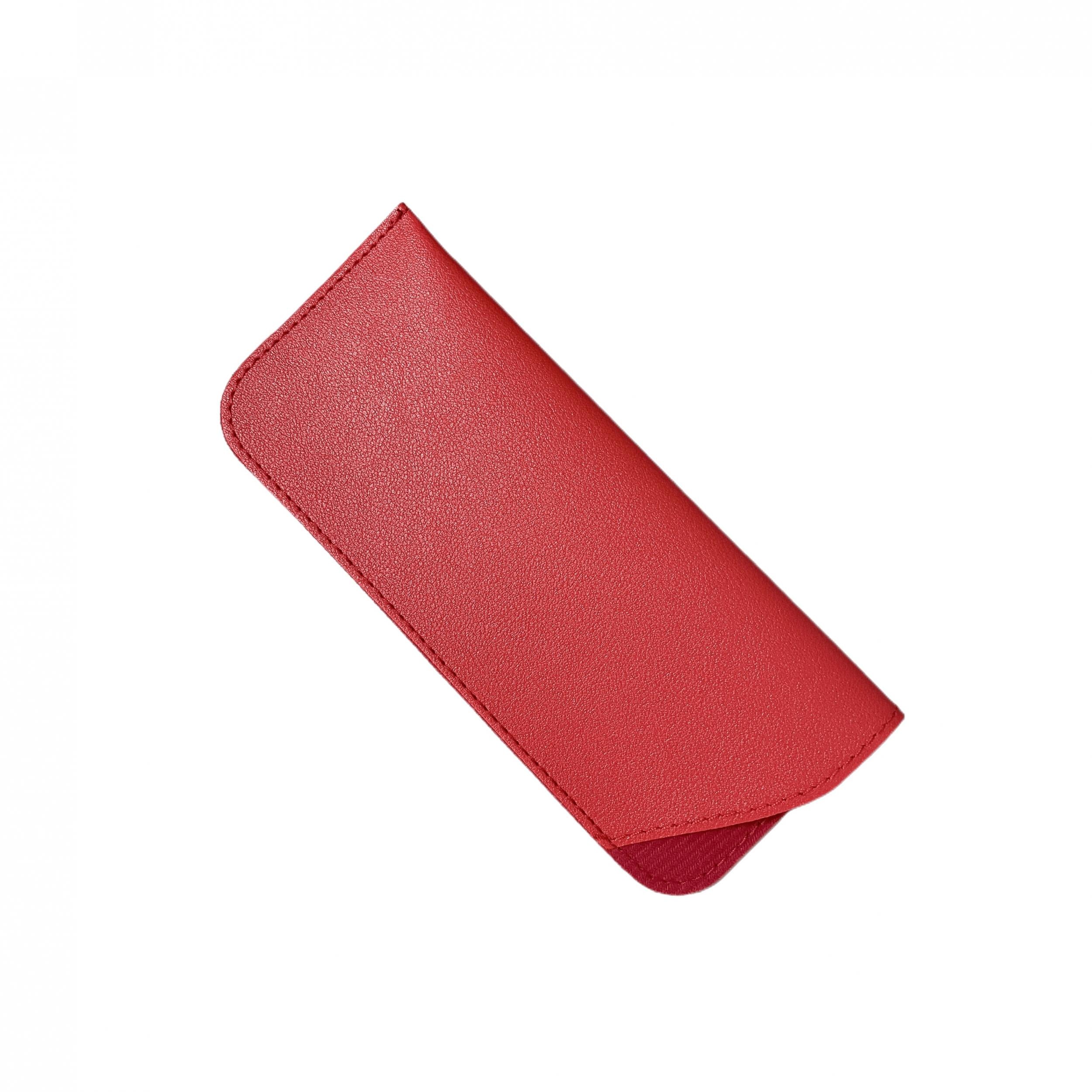 Minimalist PU Leather Glasses Bag Sunglasses Storage Pouch