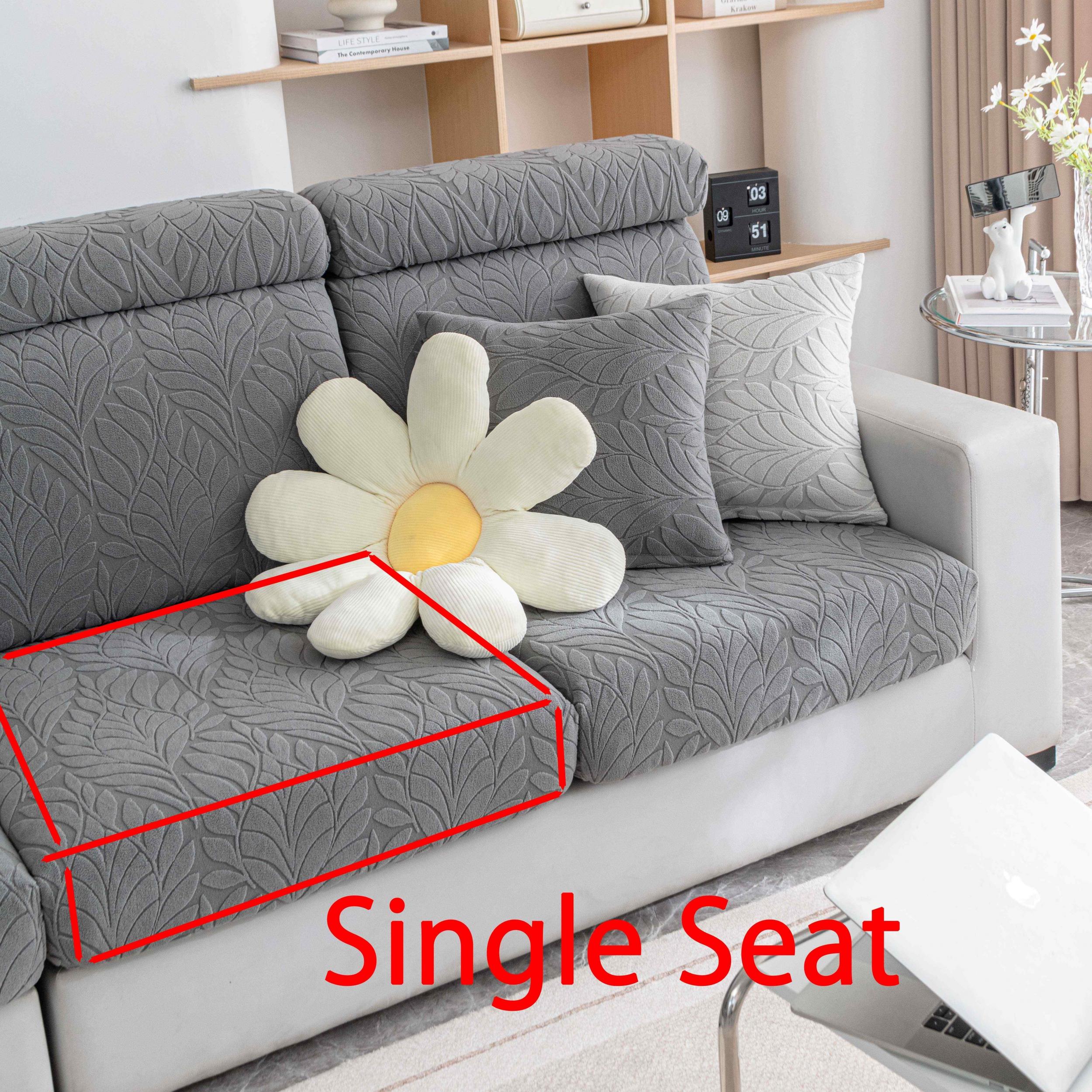 Large Leaf Pattern Sofa Slipcover All Seasons Furniture Protector