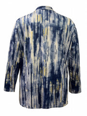  All-Over Print Long Sleeve Open Front Cardigan