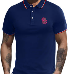 Men's Rabbit Skull Shirt Active Stretch Lapel Button Up Short Sleeve