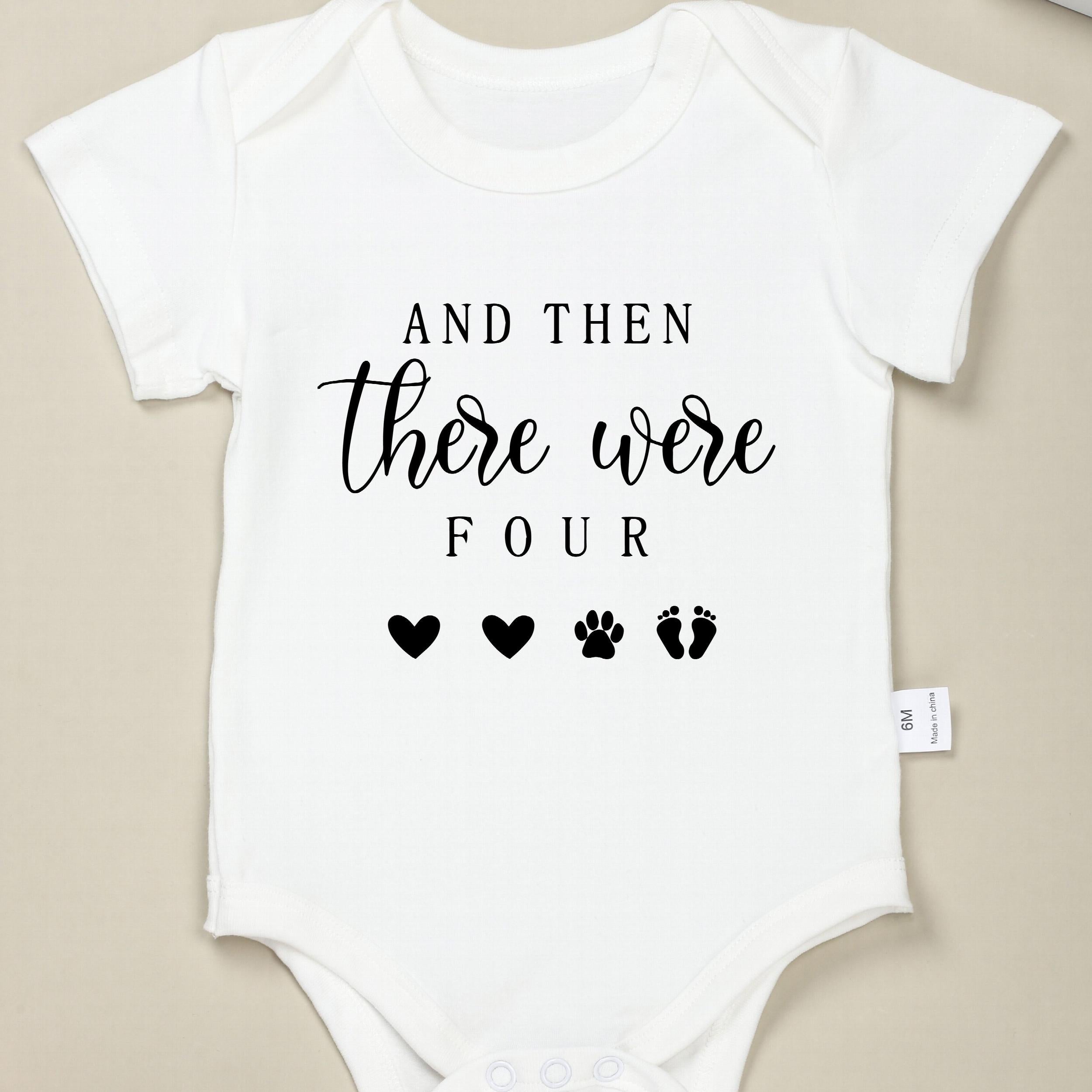Funny Letter Print Cotton Baby Onesies Soft Round Neck 0-24M