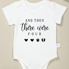 Funny Letter Print Cotton Baby Onesies Soft Round Neck 0-24M