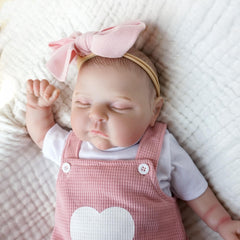 20 Inch Sleeping Reborn Baby Doll - Vinyl Newborn Girl Doll