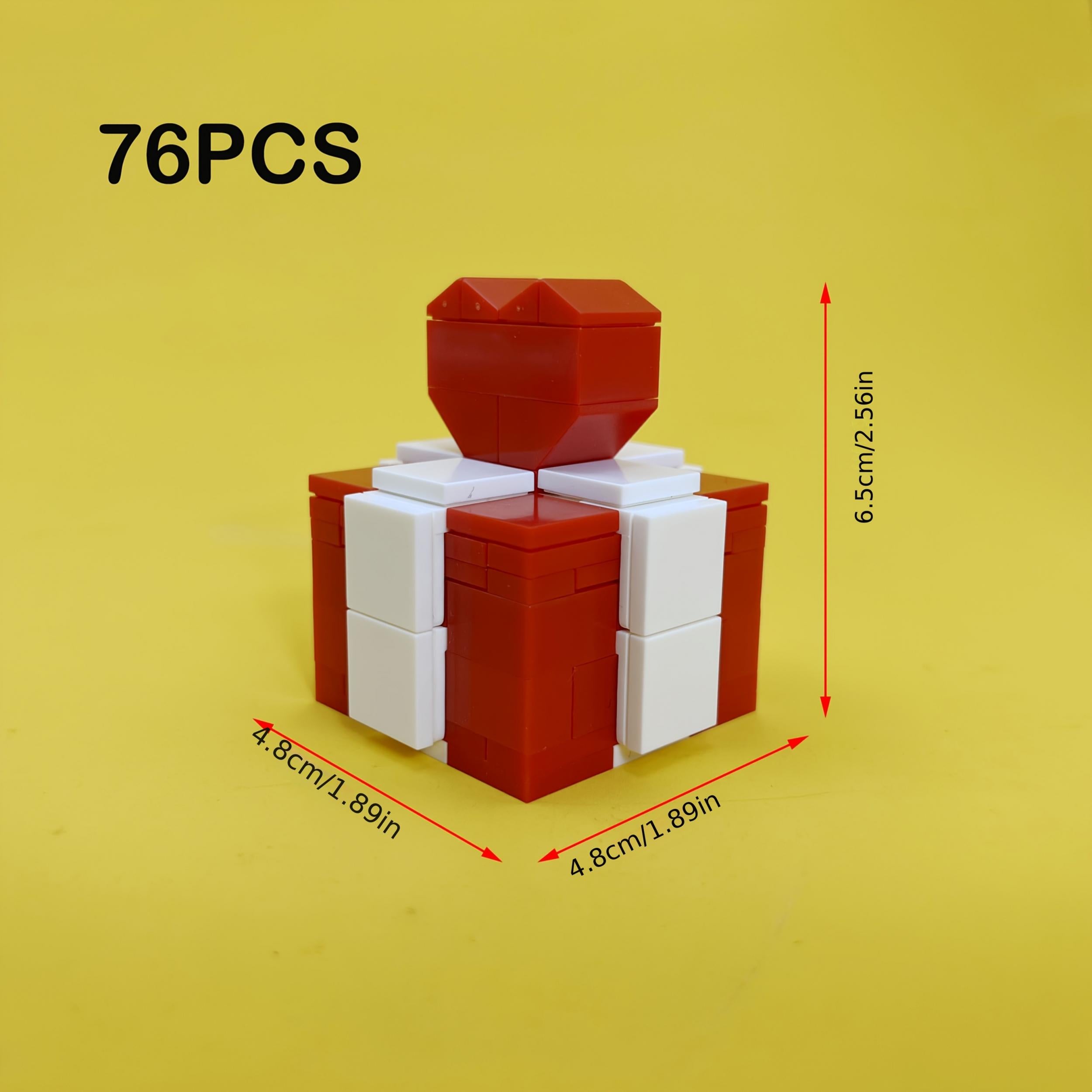 Building Blocks Lipstick Box Jewelry Box ABS Material