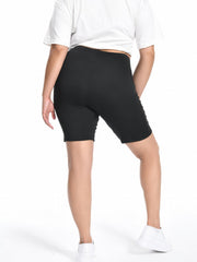  Casual High Rise Skinny Stretch Shorts