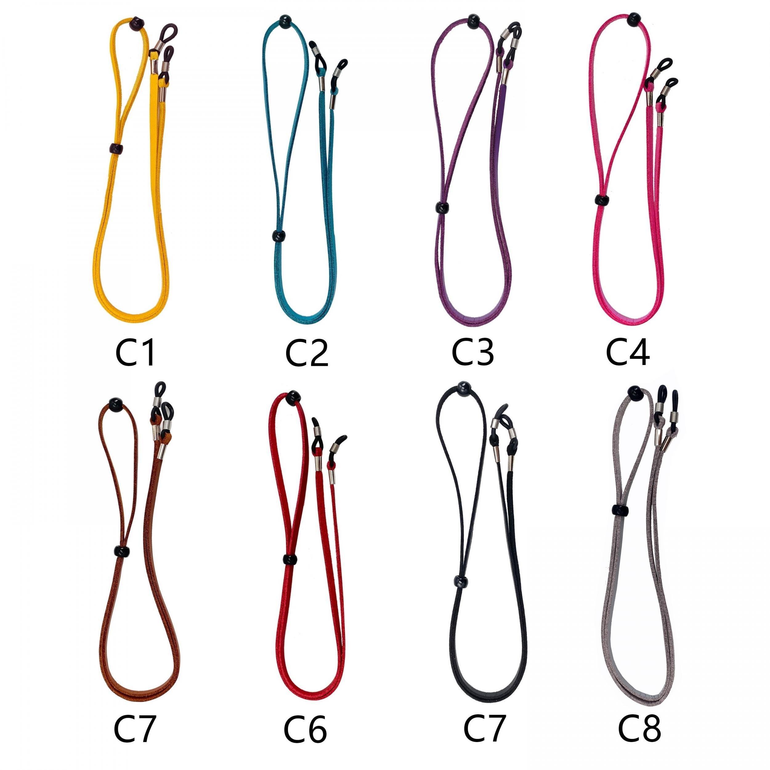 Solid Sports Glasses Strap Anti Slip Eyewear Retainer Lanyard