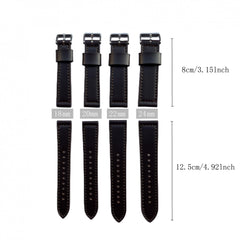 Soft Hand Stitch Straight Hair Smart Watch Strap