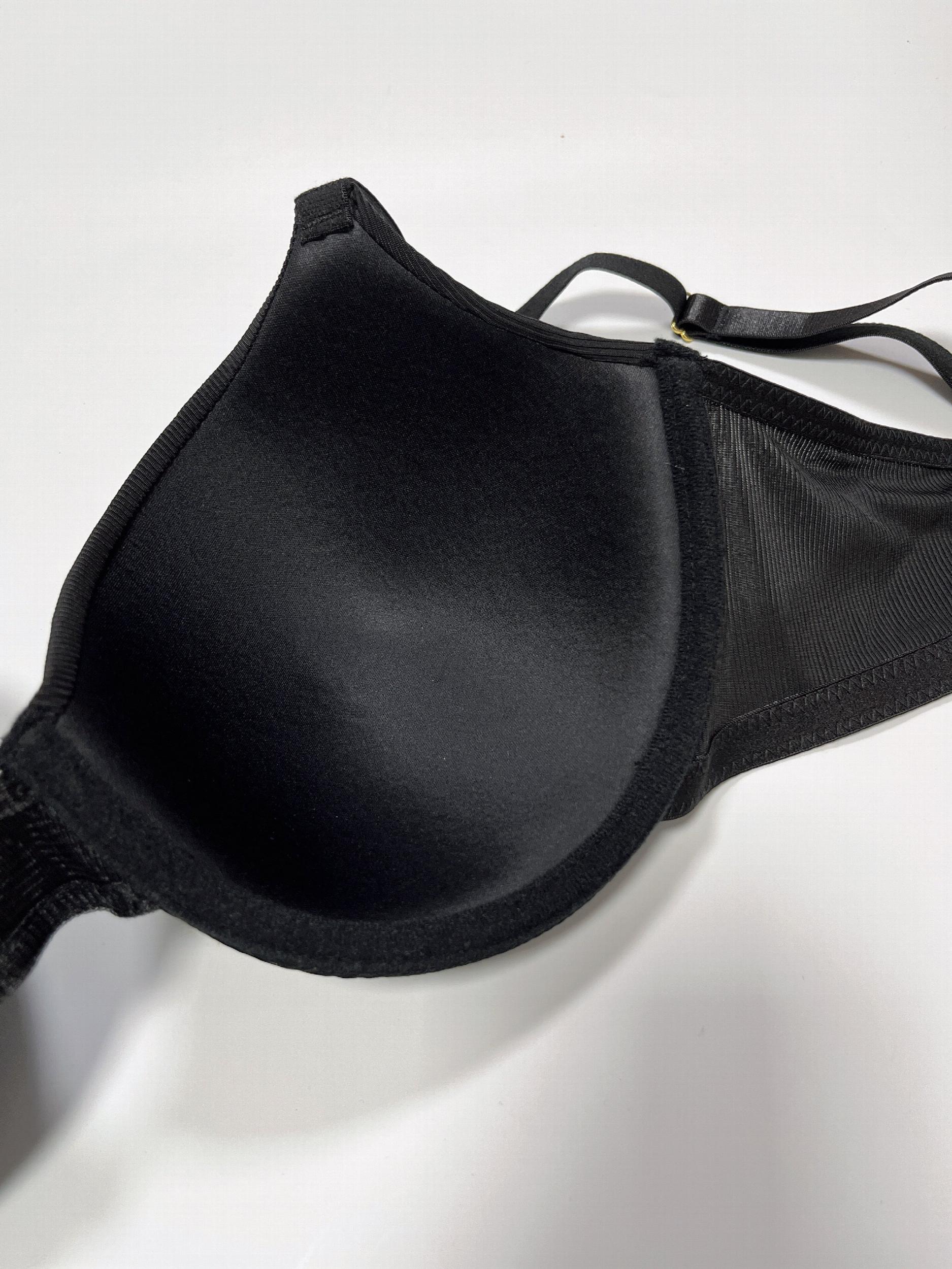  Underwire Push Up Bra Solid Full Cover Molded Cup Women's Plus
