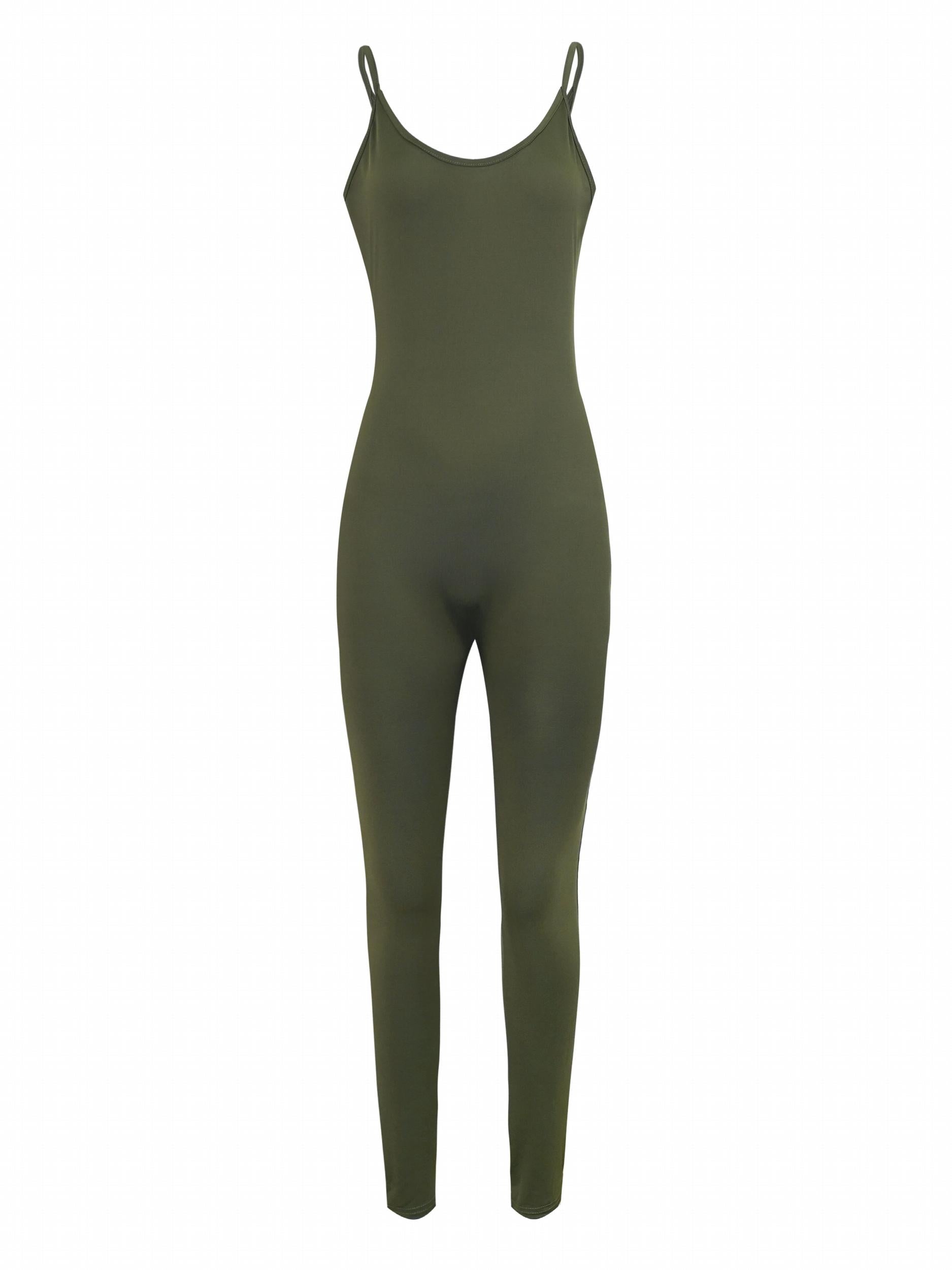 Spaghetti Strap Bodycon Jumpsuit