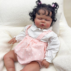 Cuddly 60 Reborn Youngsters Girl Doll with Soft Cloth Body & Lifelike Features