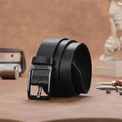 Men's Pin Buckle Belt PU Leather Casual Jeans Pants Strap