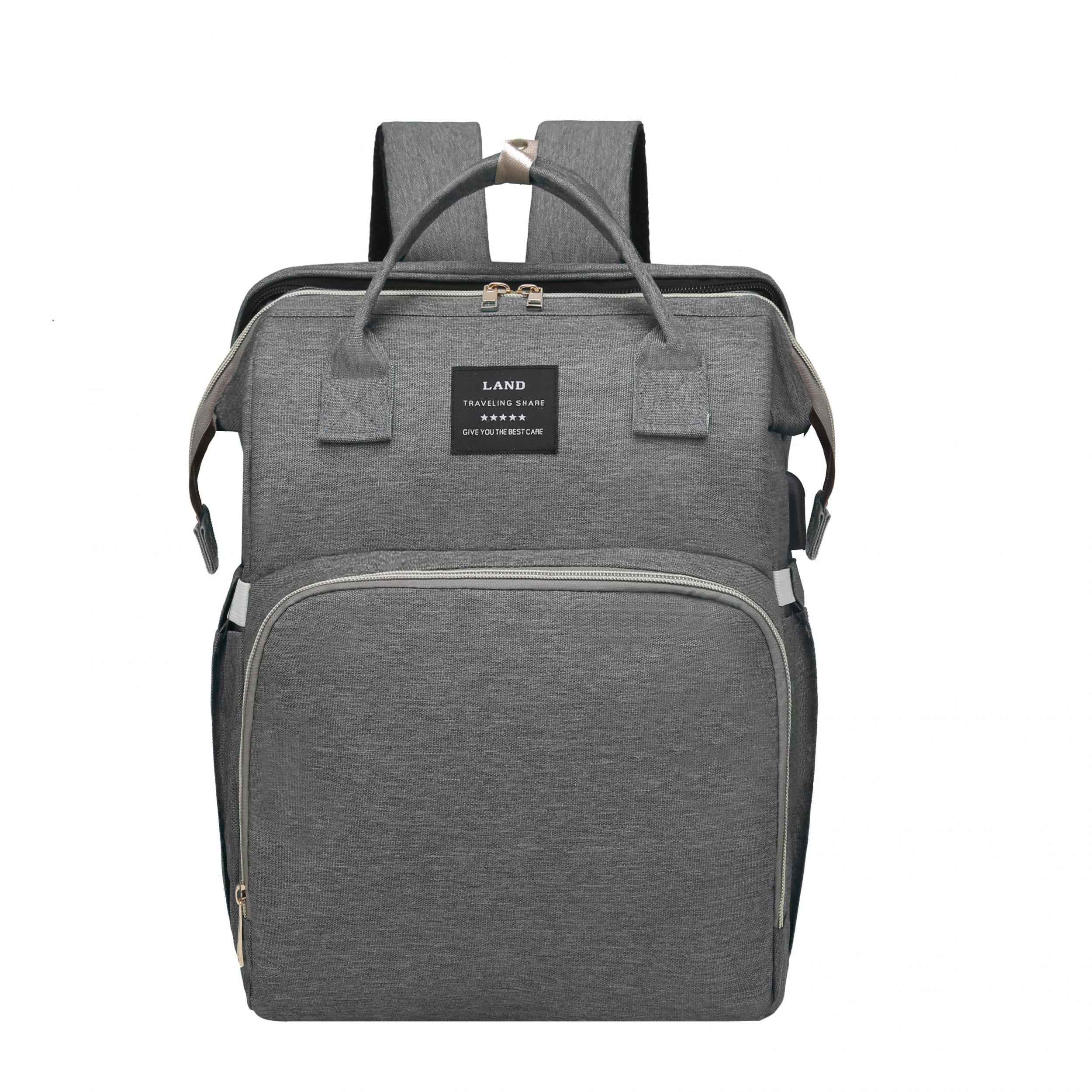 Diaper Bag Backpack with Changing Station Large Capacity Waterproof Sunshade