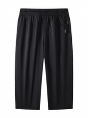 Kids Casual Drawstring Cropped Shorts