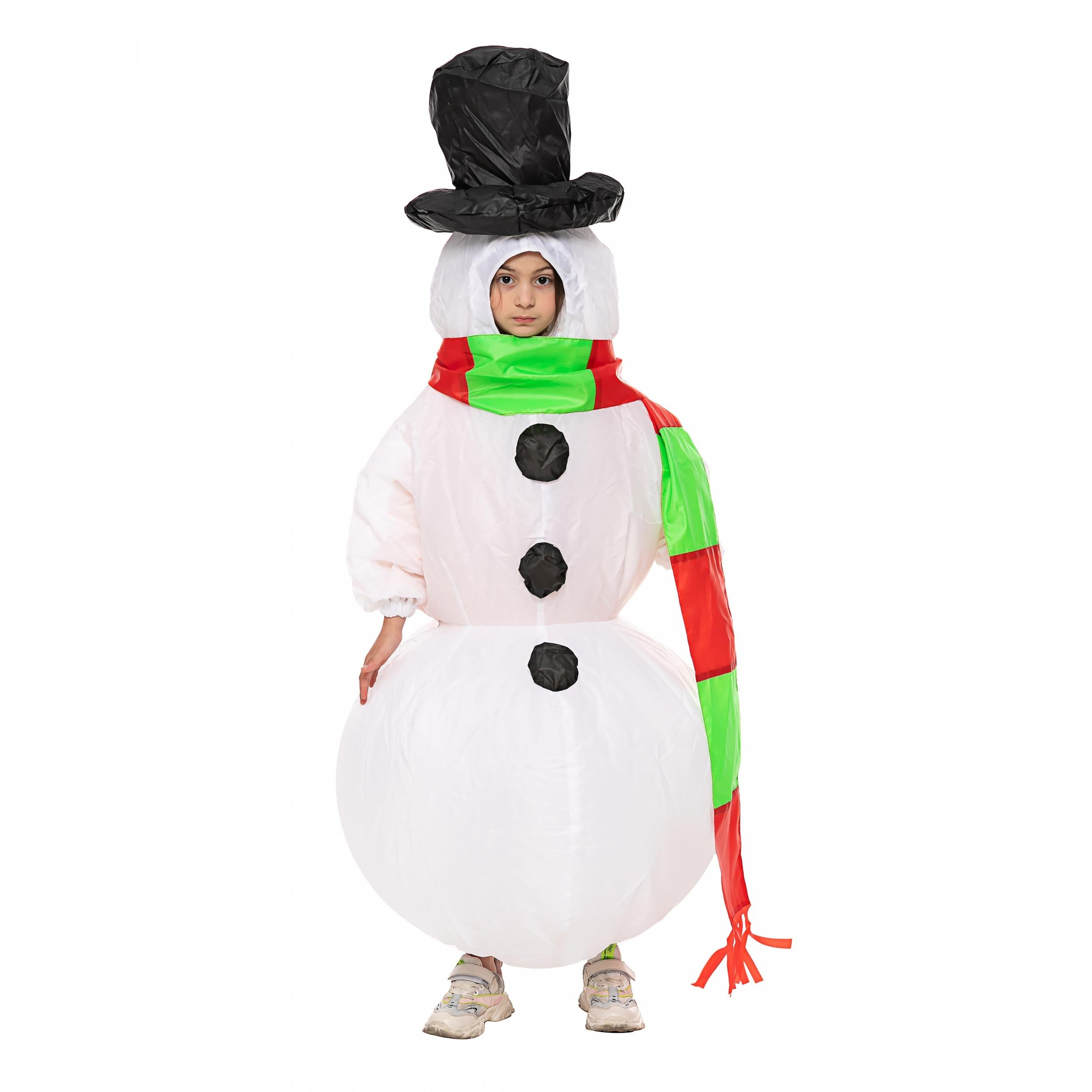 Snowman Inflatable Costume Adults 150cm Halloween Christmas Easter Gift